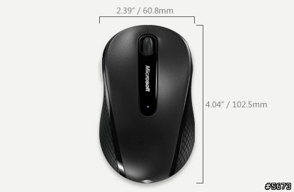 藍光小超跑-Microsoft wireless mobile mouse 4000