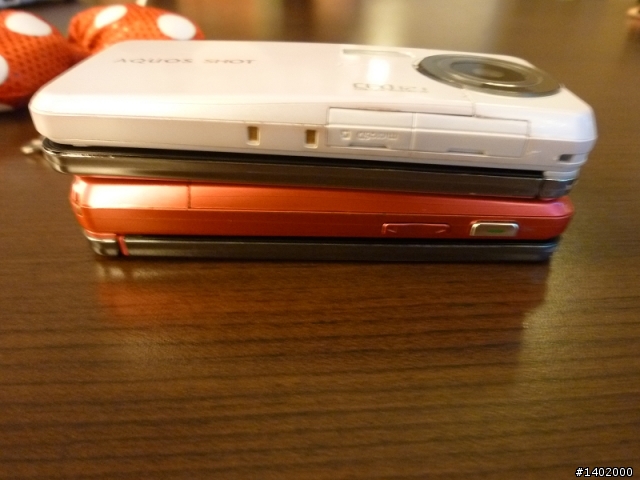 Sharp 940SH 紅和白的相遇