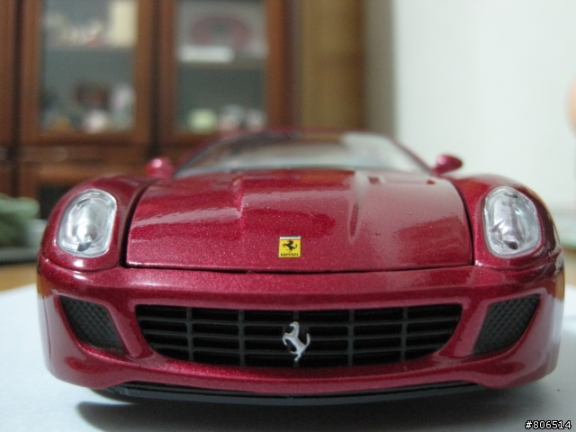 [開箱]Maisto 1:24 Ferrari 599 GTB (紅)