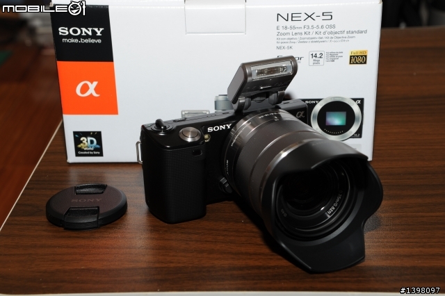 NEX-5 開箱了