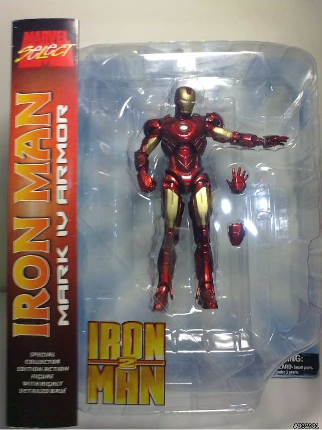 打造8吋的hot toys - MARVEL Select IRONMAN Mark IV