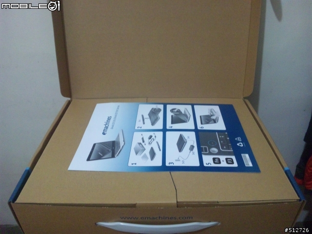 ［開箱］acer eMachine MD730