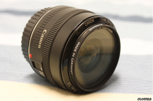 [超簡陋開箱]今天購入的canon 35mm f2