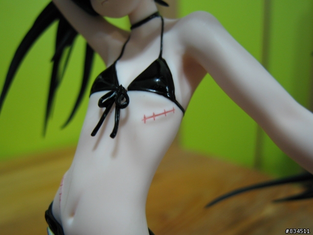 [開箱分享] {BRS_黑岩} (刀版) 1/8  BLACK★ROCK SHOOTER (Black blade ver. )__ (はちゅねミク主持)