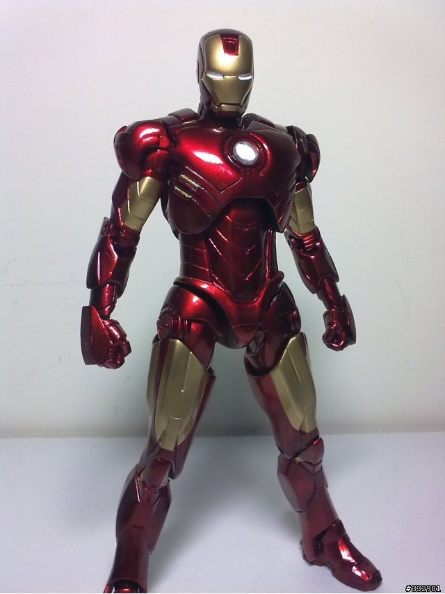 打造8吋的hot toys - MARVEL Select IRONMAN Mark IV