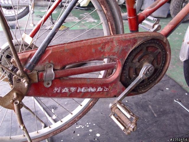 去外婆家整理倉庫發現老單車~國際牌
