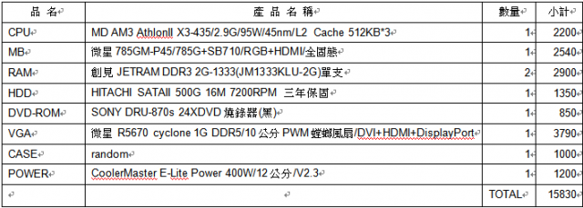 需要跑CAD 的主機 兩台比較