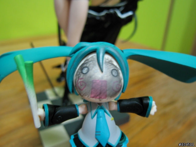 [開箱分享] {BRS_黑岩} (刀版) 1/8  BLACK★ROCK SHOOTER (Black blade ver. )__ (はちゅねミク主持)