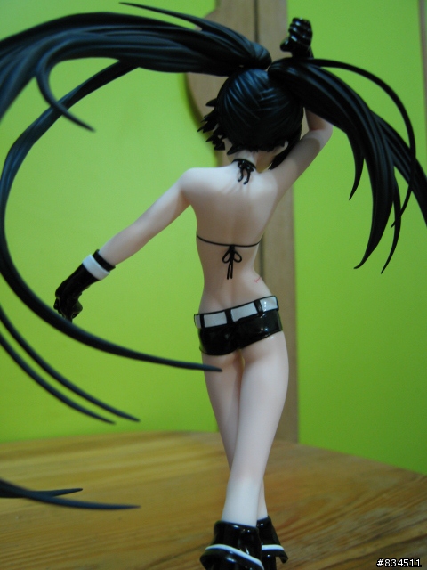 [開箱分享] {BRS_黑岩} (刀版) 1/8  BLACK★ROCK SHOOTER (Black blade ver. )__ (はちゅねミク主持)