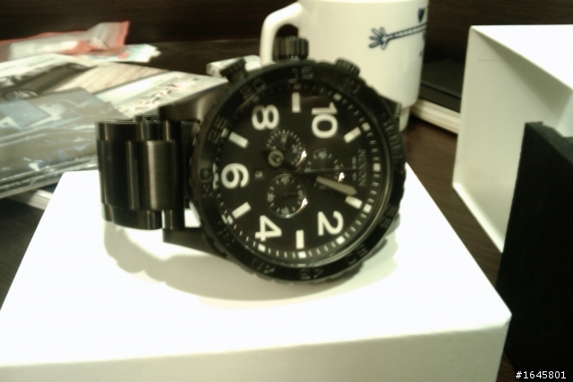 [開箱] NIXON 51-30 Chrono All Black