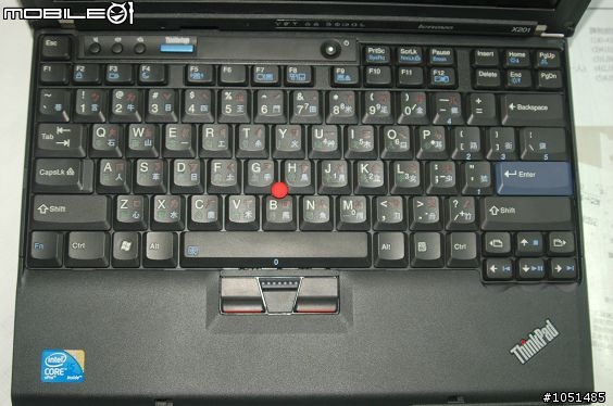 終於買到沒有觸控板（Touch Pad） 的X201