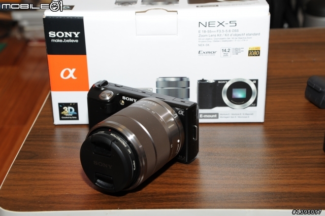 NEX-5 開箱了