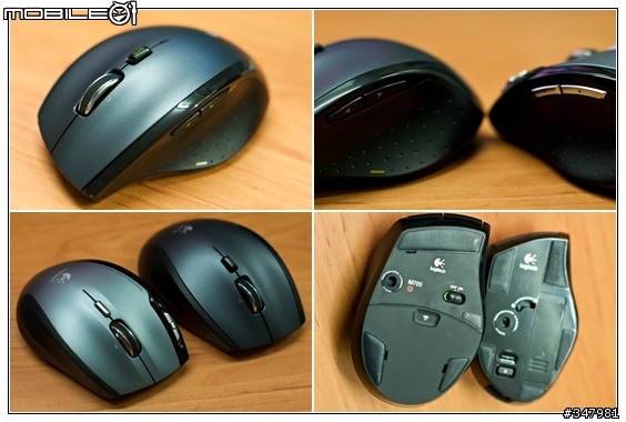 [分享]羅技無線鍵鼠組升級：無影手三代 + VX revolution 升級 Logitech MK710