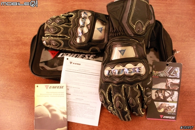 [開箱] 2010 Dainese Guanto Full Metal Pro 長手套 惡魔頭頭