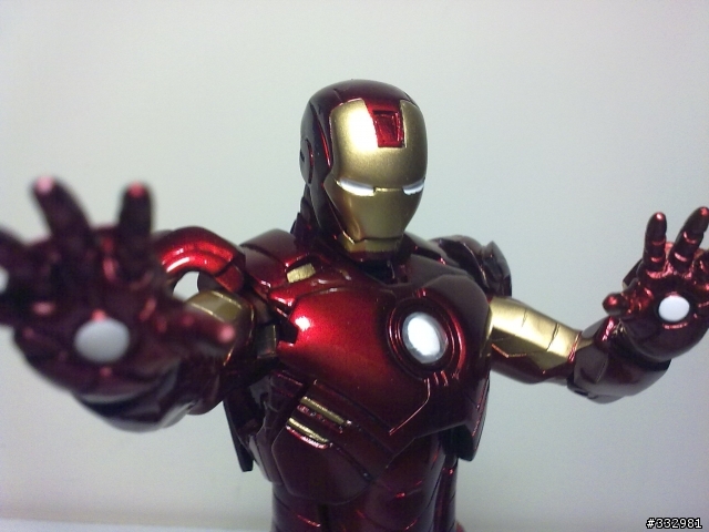 打造8吋的hot toys - MARVEL Select IRONMAN Mark IV