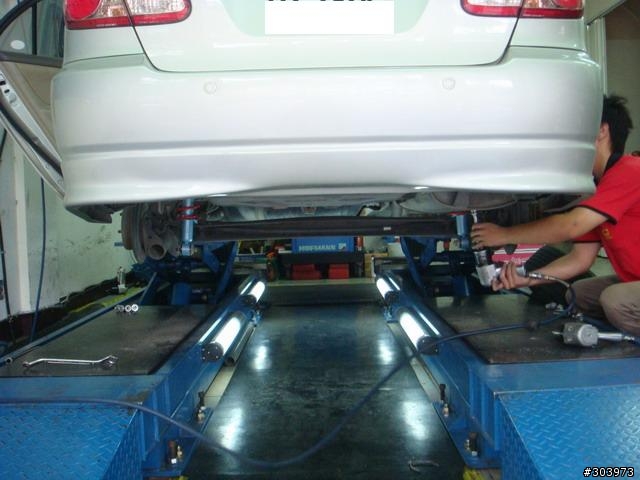 9代Altis換裝kyb new sr+HR短彈簧施工圖