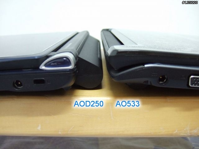 acer10.1吋小筆電AO533開箱+AOD250比較