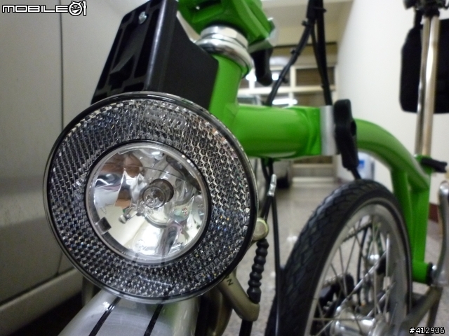 [開箱] BROMPTON Titanium 2010年式 蘋果綠 客製P把鈦布! 鈦布vs鈦鳥大比拼~