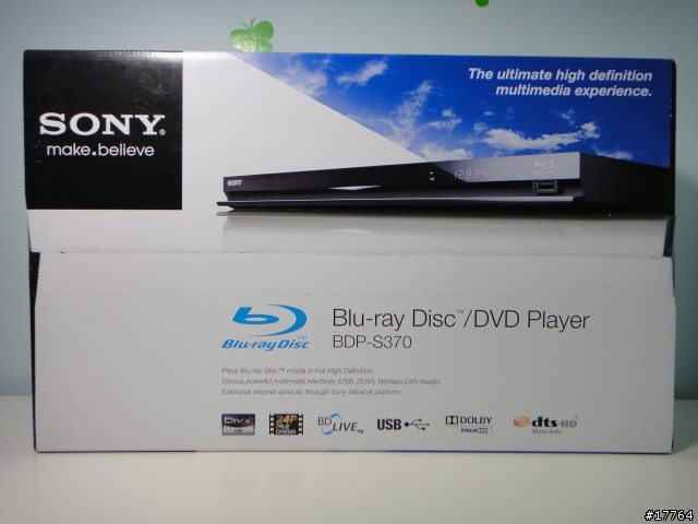 『體驗高畫質 輕鬆容易』SONY BDP-S370 藍光播放器 & UWA-BR100