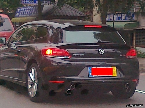 驚豔scirocco左右雙出