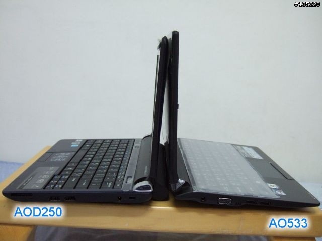 acer10.1吋小筆電AO533開箱+AOD250比較