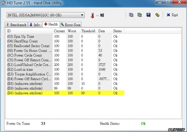 麻煩各位幫我看看這顆SSD正常嗎?