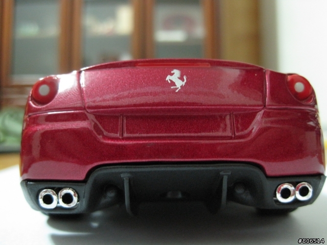 [開箱]Maisto 1:24 Ferrari 599 GTB (紅)