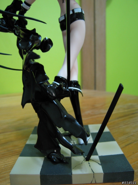 [開箱分享] {BRS_黑岩} (刀版) 1/8  BLACK★ROCK SHOOTER (Black blade ver. )__ (はちゅねミク主持)