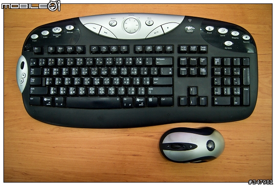 [分享]羅技無線鍵鼠組升級：無影手三代 + VX revolution 升級 Logitech MK710