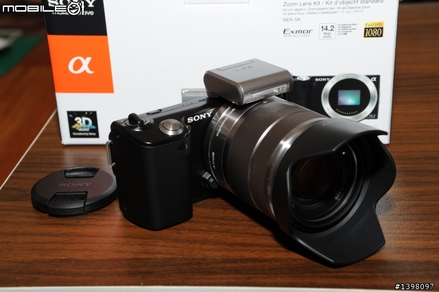 NEX-5 開箱了