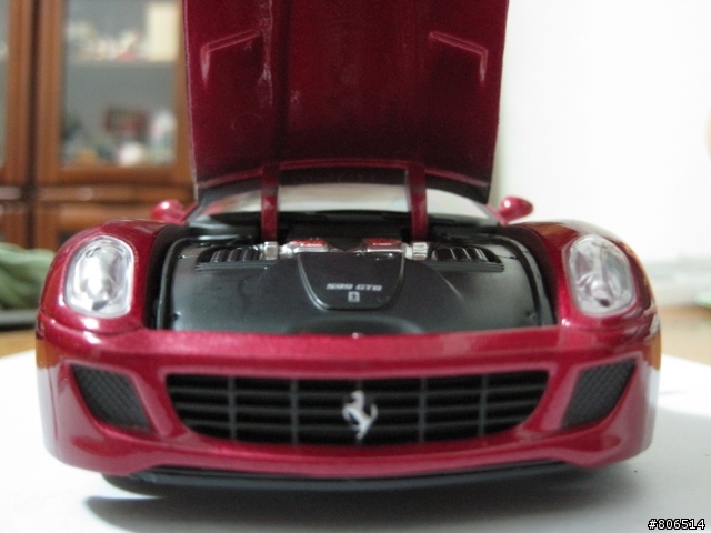 [開箱]Maisto 1:24 Ferrari 599 GTB (紅)