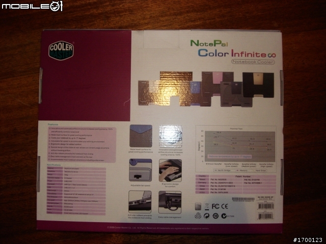 [開箱文]CoolMaster NotePal Color Infinite ∞ 筆電散熱器
