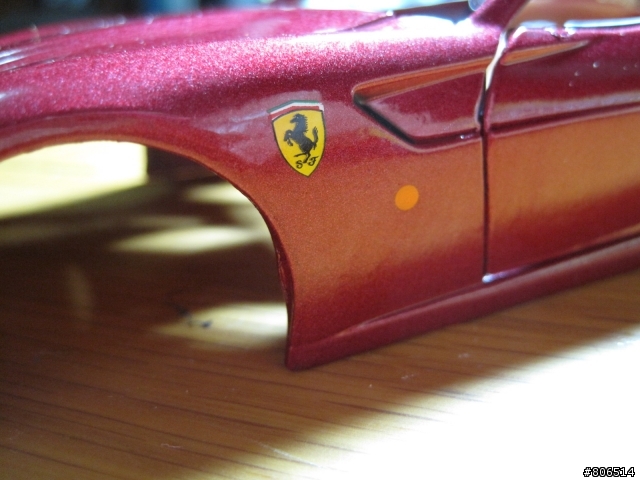 [開箱]Maisto 1:24 Ferrari 599 GTB (紅)