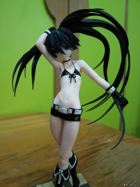 [開箱分享] {BRS_黑岩} (刀版) 1/8  BLACK★ROCK SHOOTER (Black blade ver. )__ (はちゅねミク主持)