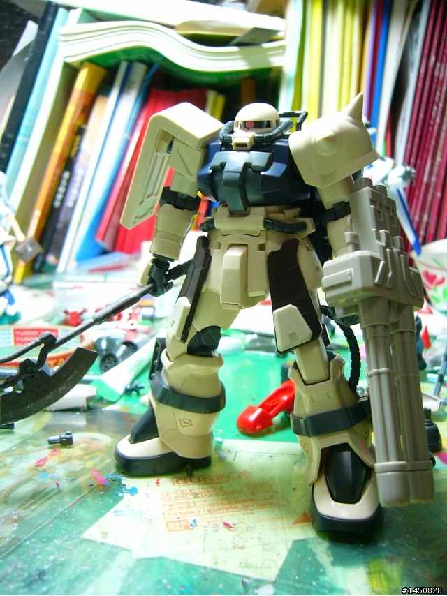     HGUC重武裝薩克F2