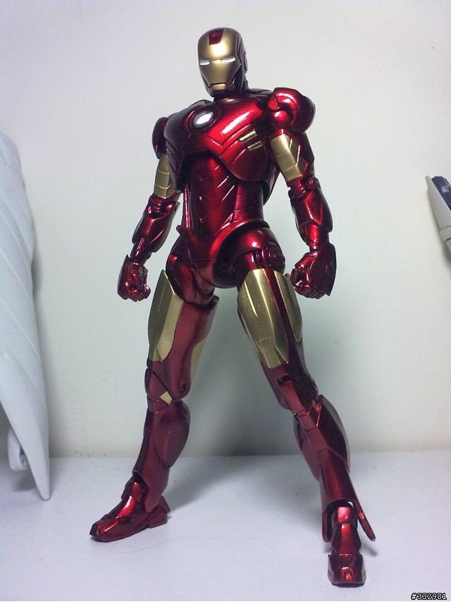 打造8吋的hot toys - MARVEL Select IRONMAN Mark IV
