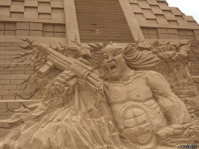 [食玩天地] 台北貢寮 福隆海水浴場-2010沙雕季