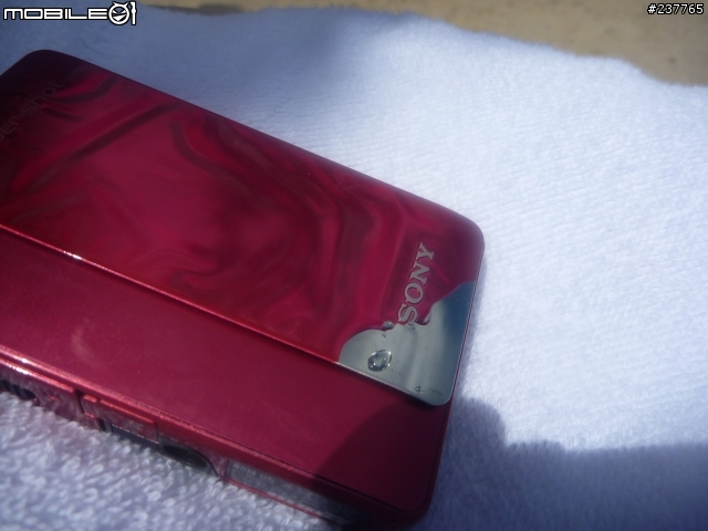 相機也會曬到脫皮? 可怒也~!! sony tx5 (06/07/2010 更新在 1樓)