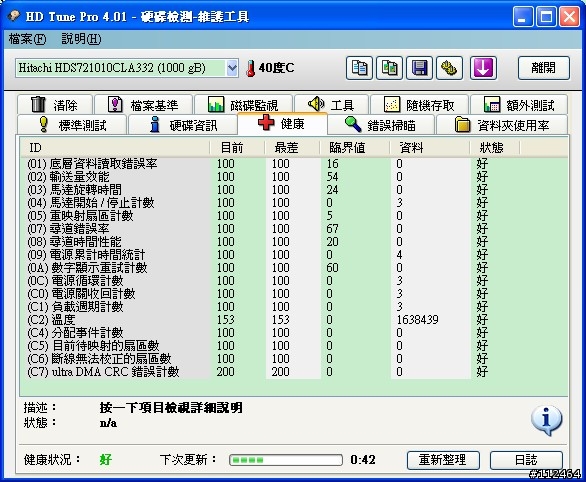 HITACHI HDS721010CLA332與SEAGATE ST31000333AS  1TB評比