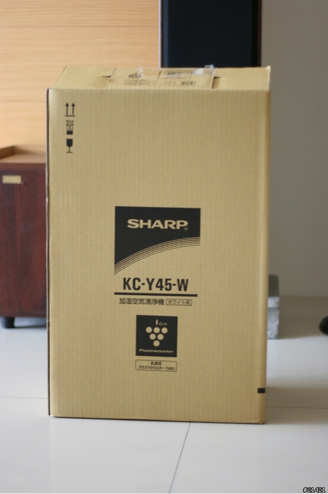 [開箱文]SHARP KC-Y45加濕空氣清淨機