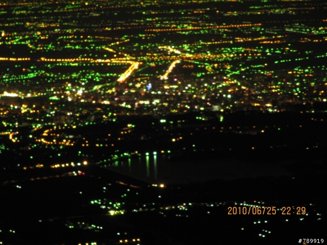 嘉南平原的夜景