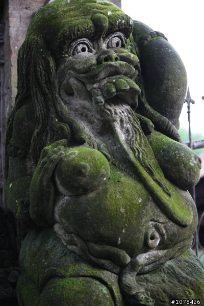 峇里島的一些石雕