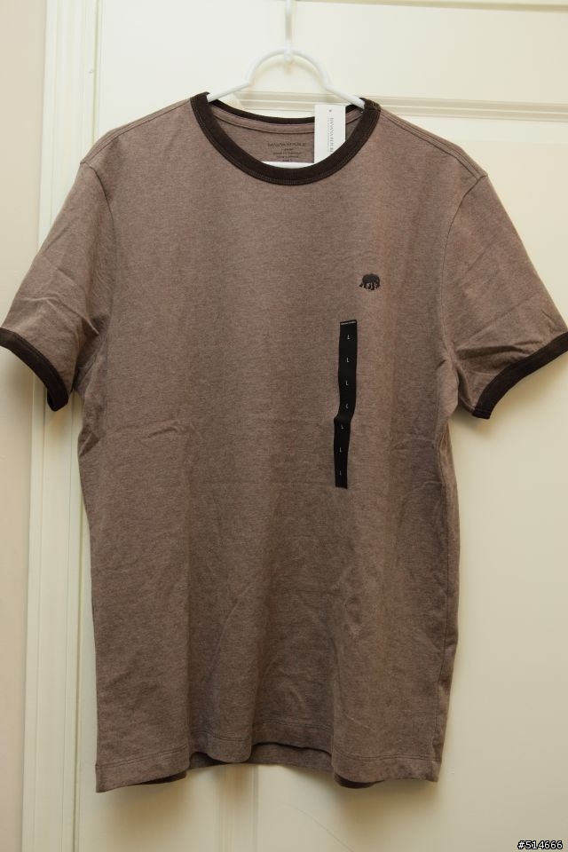 Banana Republic 超厚logo短T