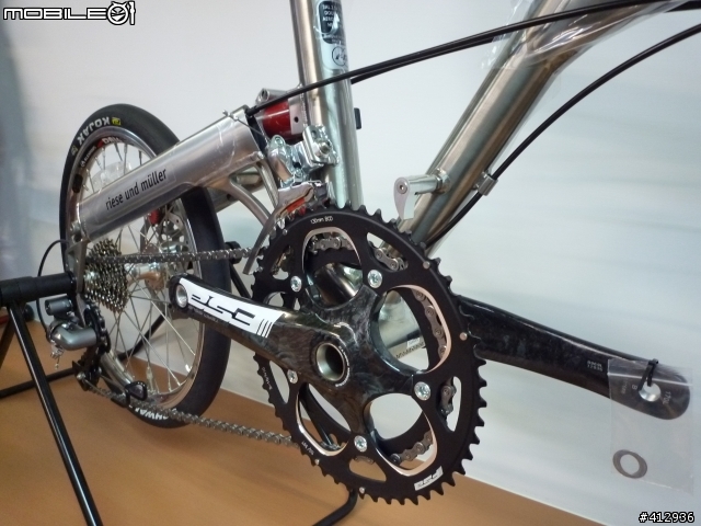 [開箱] BROMPTON Titanium 2010年式 蘋果綠 客製P把鈦布! 鈦布vs鈦鳥大比拼~