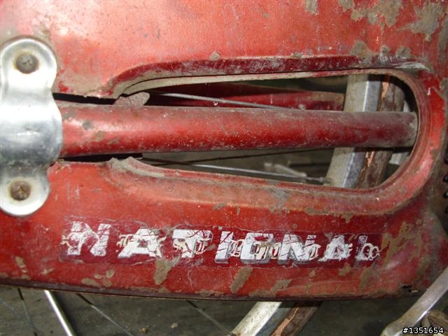 去外婆家整理倉庫發現老單車~國際牌