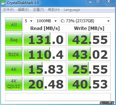 Intel X25-V 40G 速度的問題?