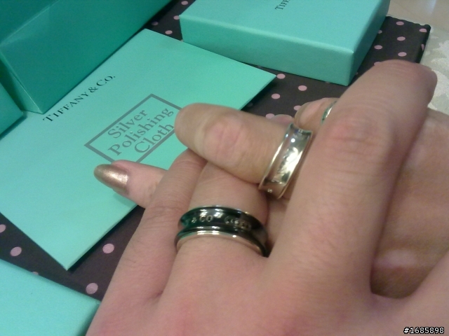 Wedding~我們的婚戒Tiffany^^~開箱文