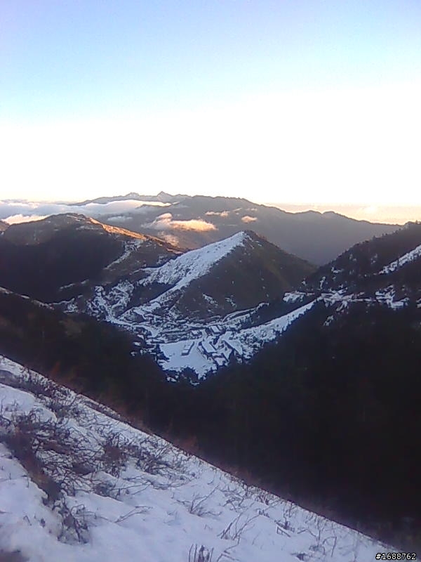 2010/01/21合歡山上讀期末考