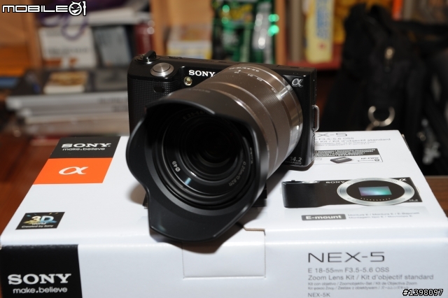 NEX-5 開箱了