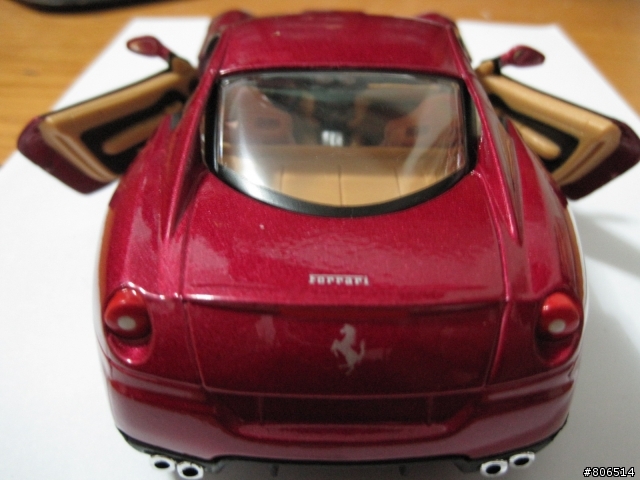 [開箱]Maisto 1:24 Ferrari 599 GTB (紅)